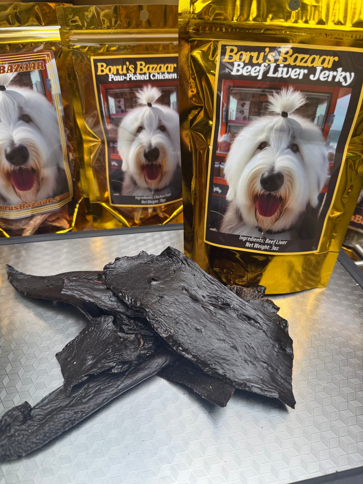 Boru’s Beef Liver Jerky 4oz