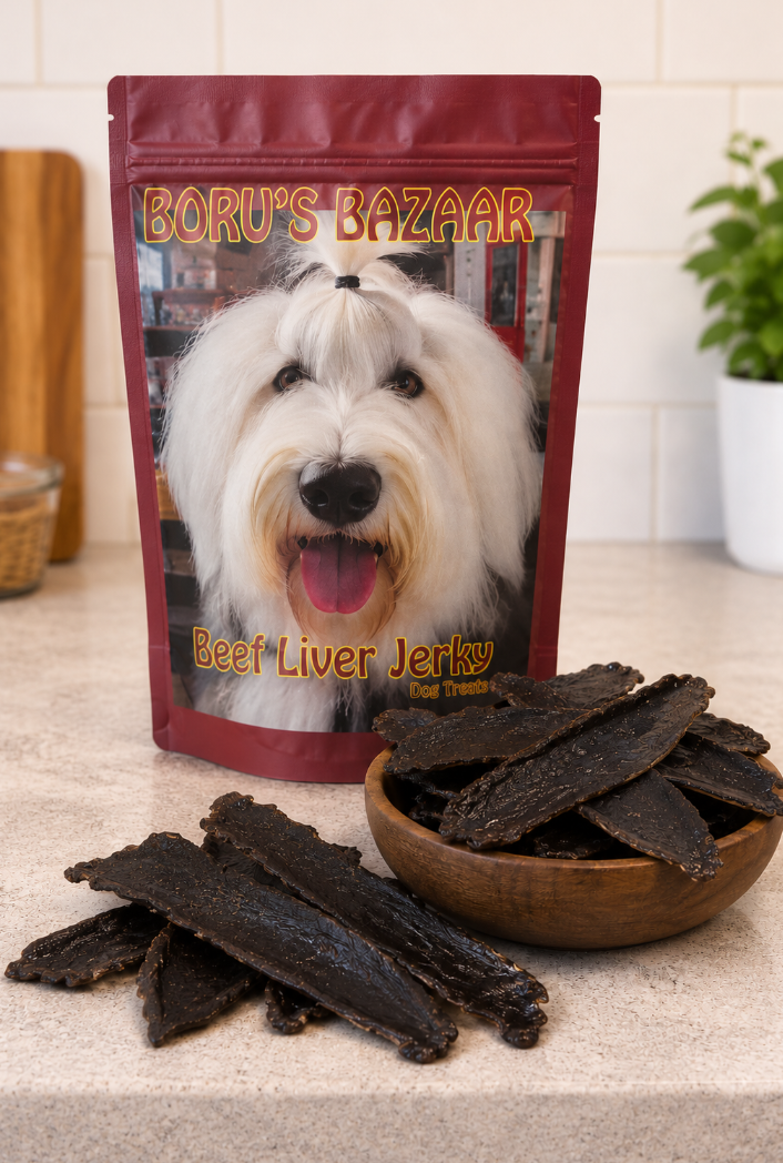 Boru’s Beef Liver Jerky 4oz