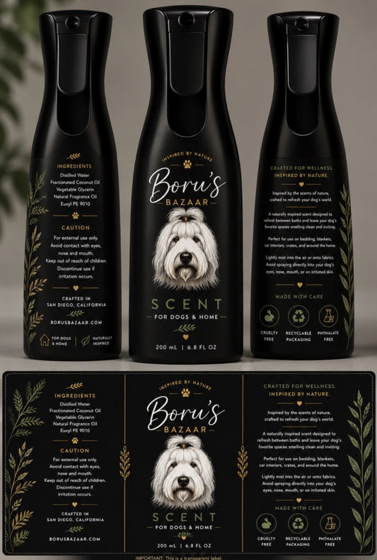 Boru’s Bazaar home and dog scent