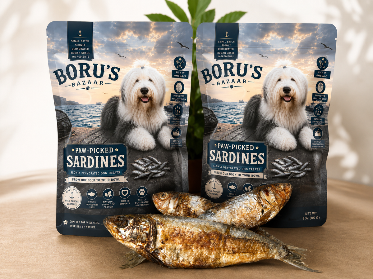 Boru’s Paw-Caught Sardines BIG BAG