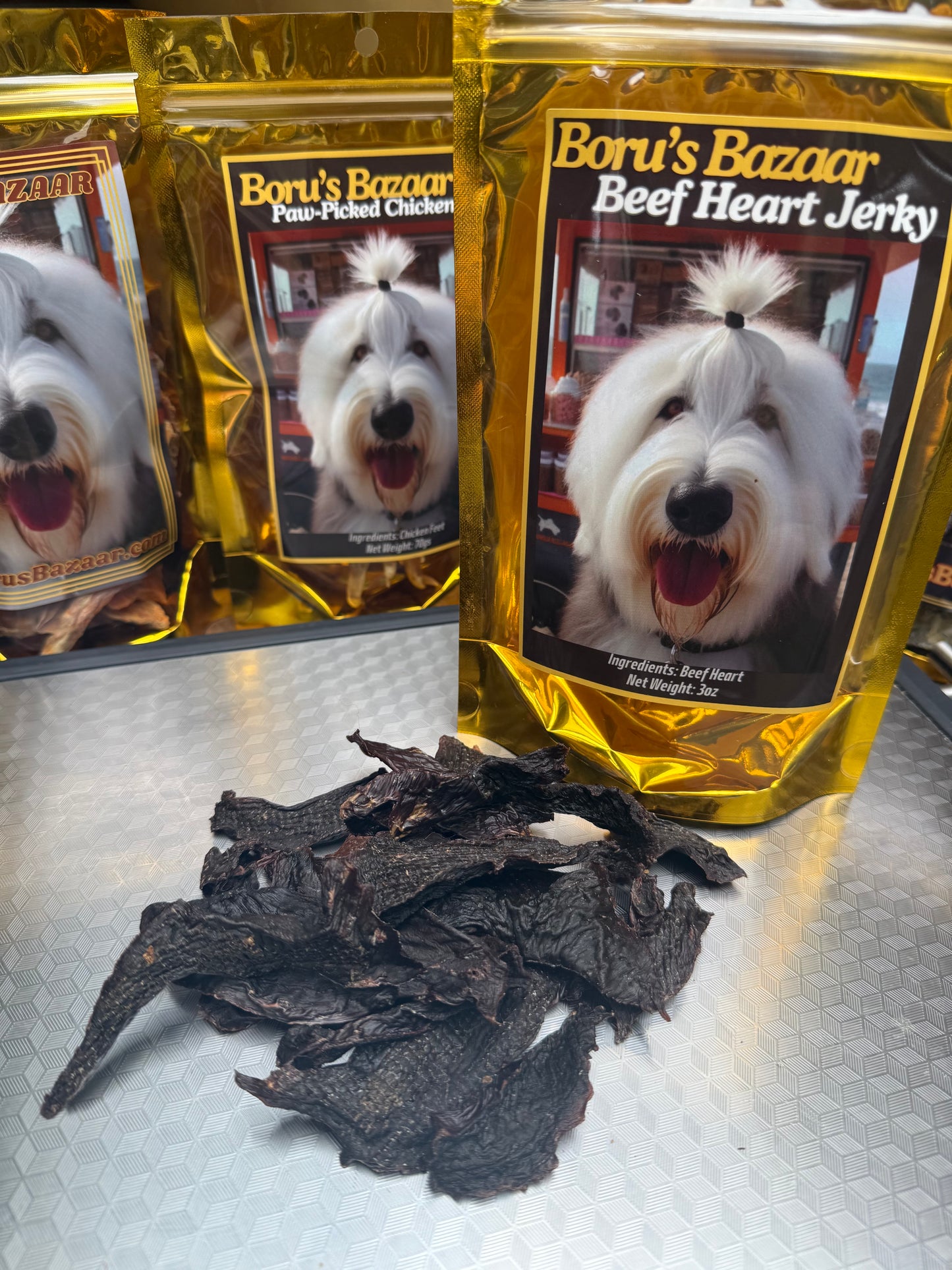 Boru’s Beef Heart Jerky 4oz