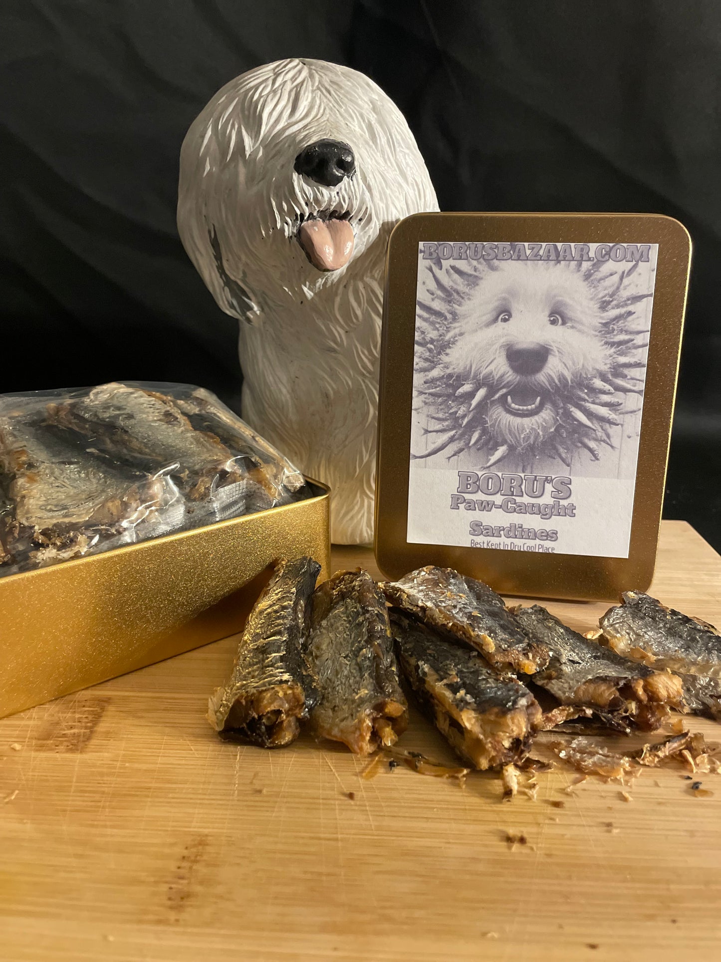 Boru’s Paw-Caught Sardines (Full Sardines w/o tin)