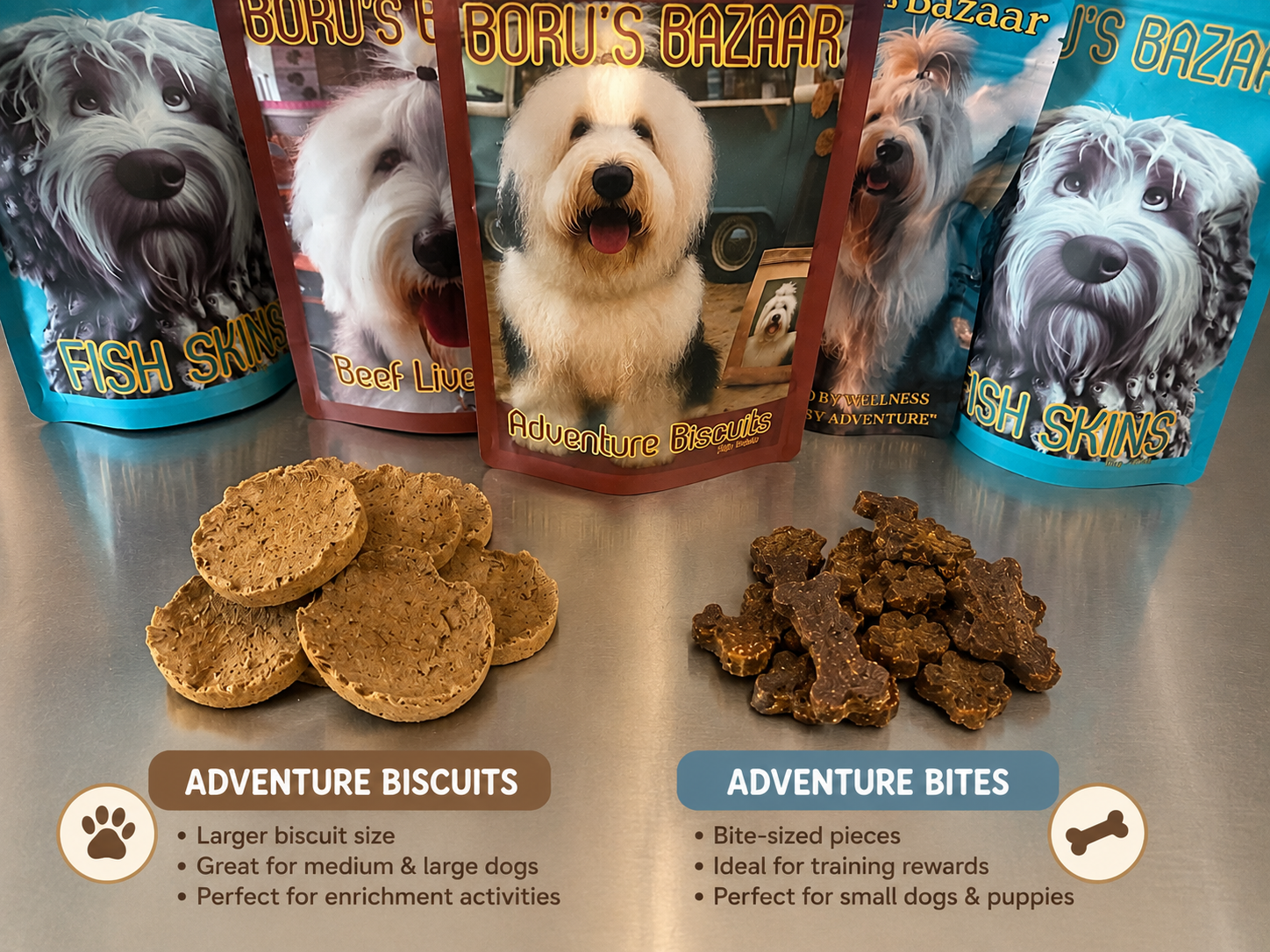Boru’s Bazaar Adventure Biscuits (Bite Size) 5oz