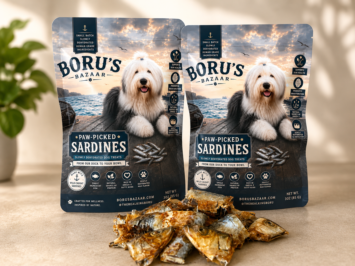 Boru’s Paw-Caught Sardines BIG BAG
