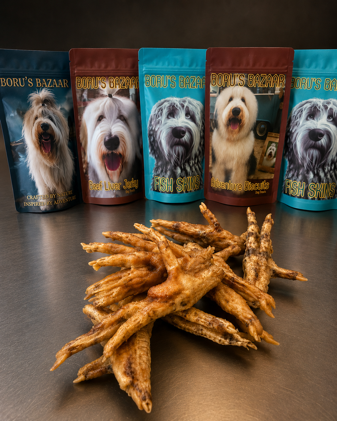 Boru’s Paw-Picked Chicken Feet