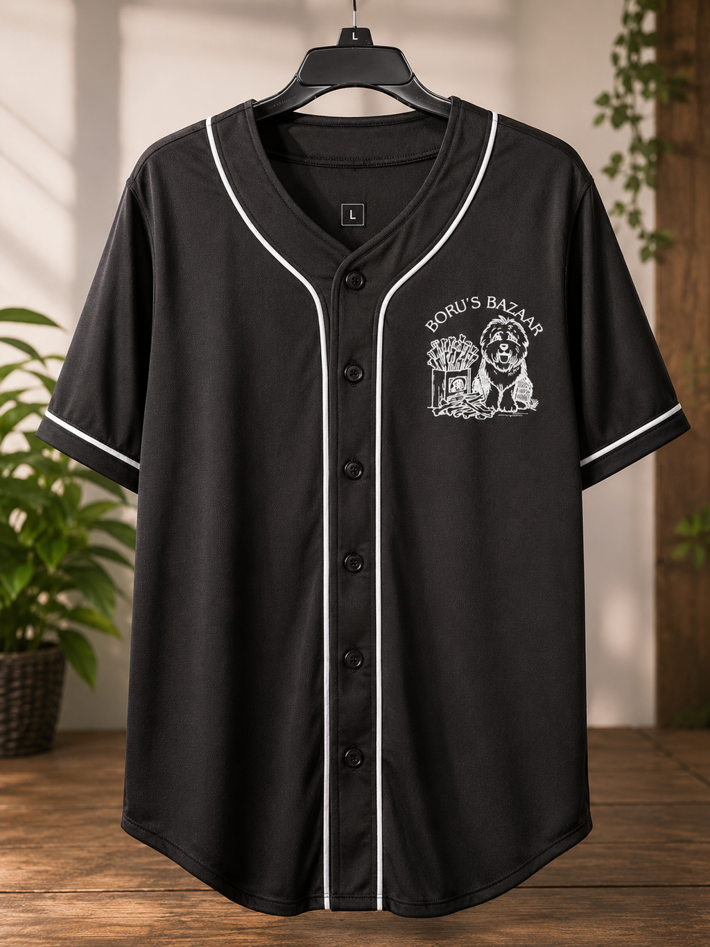 Boru’s Bazaar Black & White Jersey – PREORDER