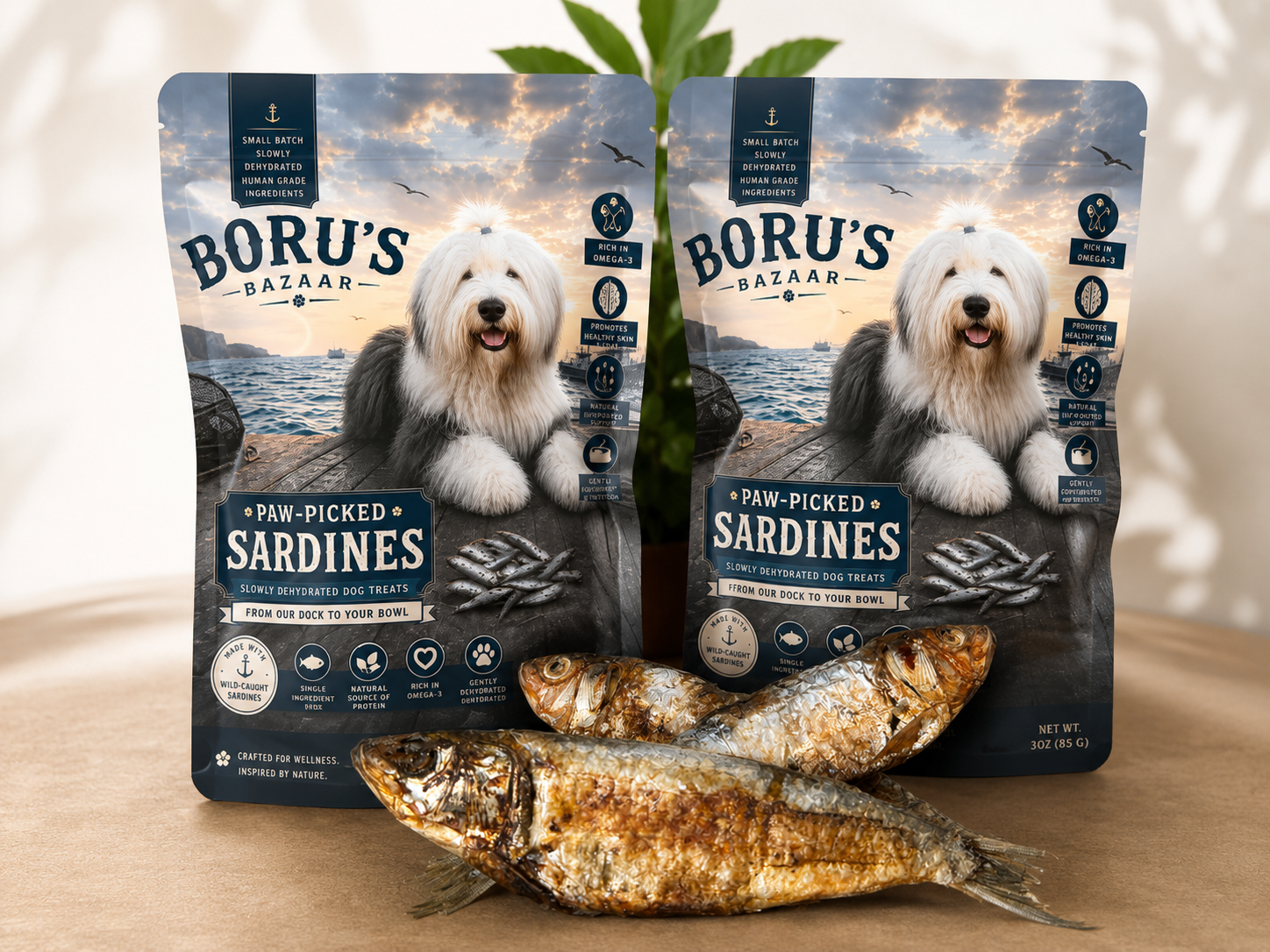 Boru’s Paw-Caught Sardines BIG BAG