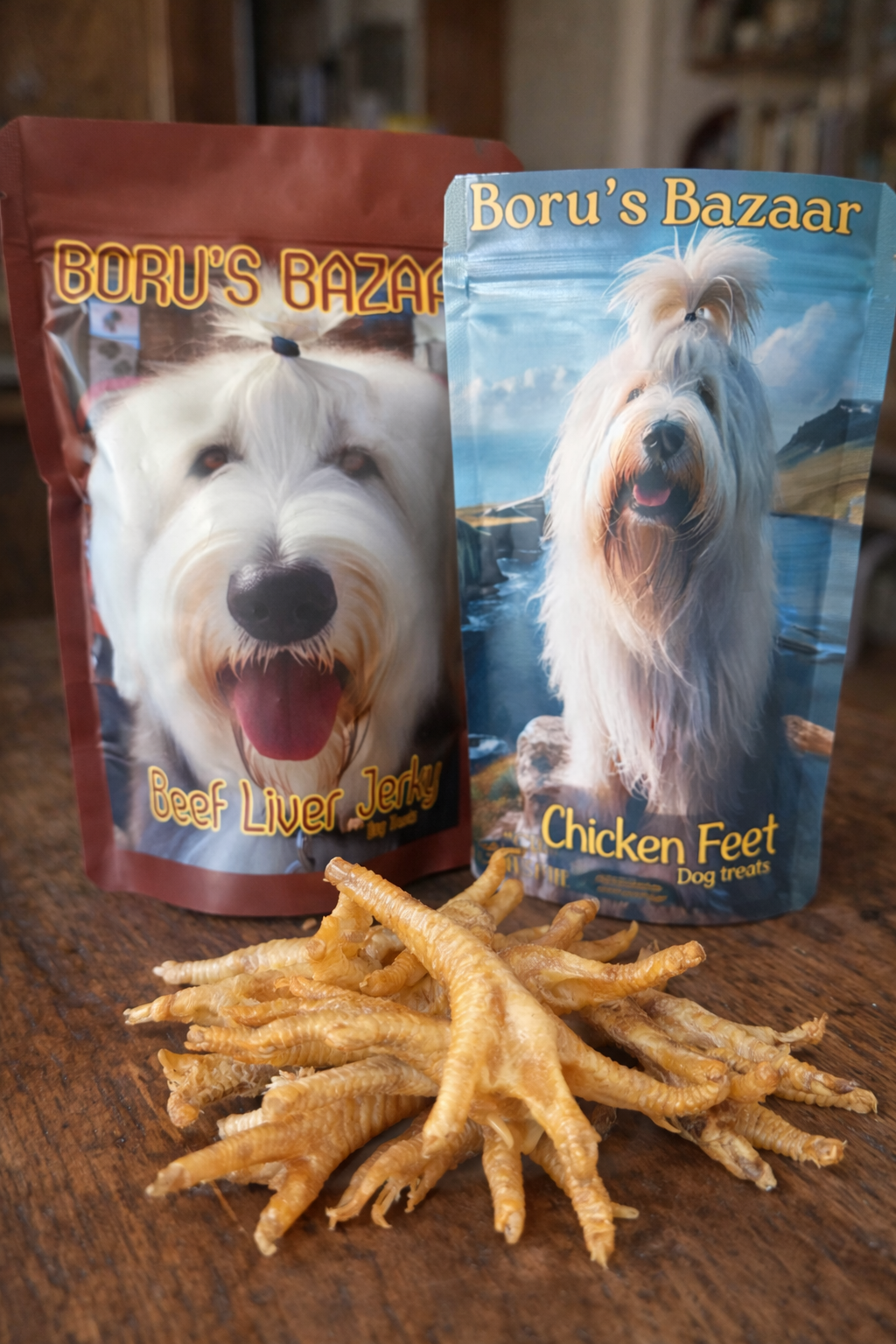 Boru’s Paw-Picked Chicken Feet