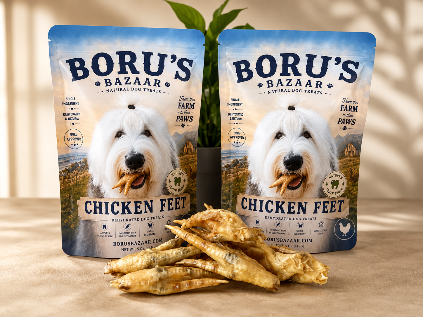 Boru’s Paw-Picked Chicken Feet