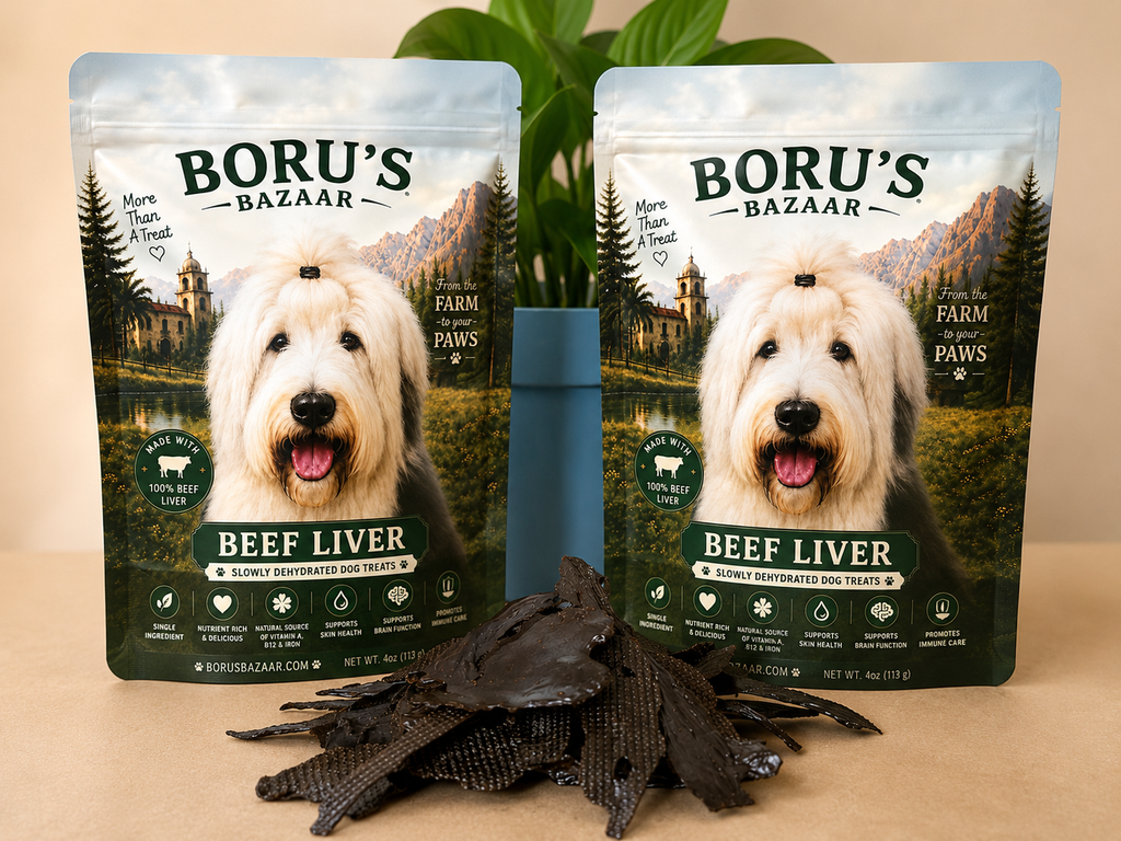 Boru’s Beef Liver Jerky 4oz